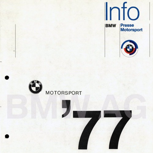 Plus d’informations sur « Magazine BMW Motorsport 1977 »