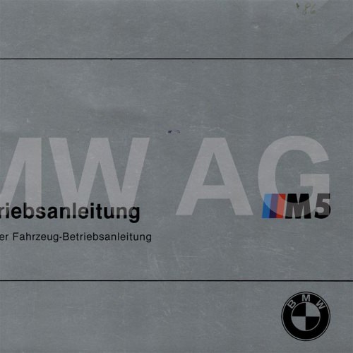 Plus d’informations sur « Mode d'emploi - BMW M5 E28 »