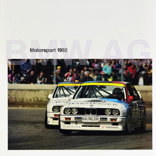 Plus d’informations sur « Magazine BMW Motorsport 1992 »