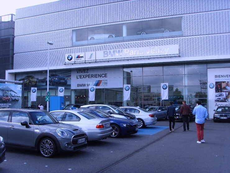 La succursale de Vélizy.