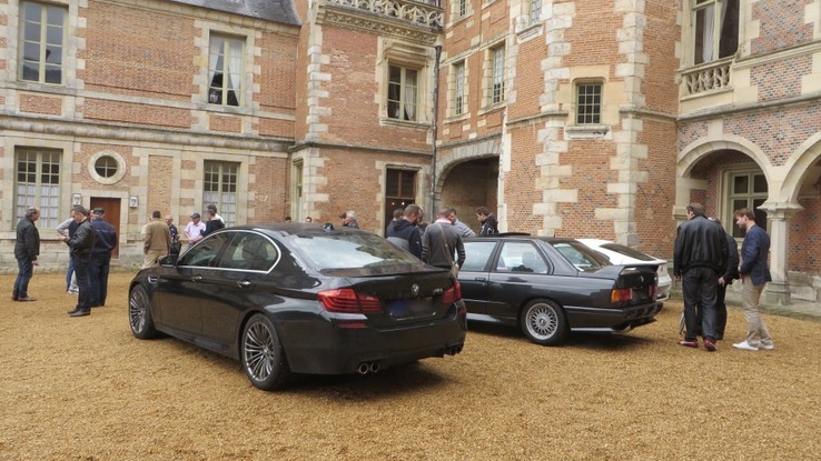 Au château de Maintenon.