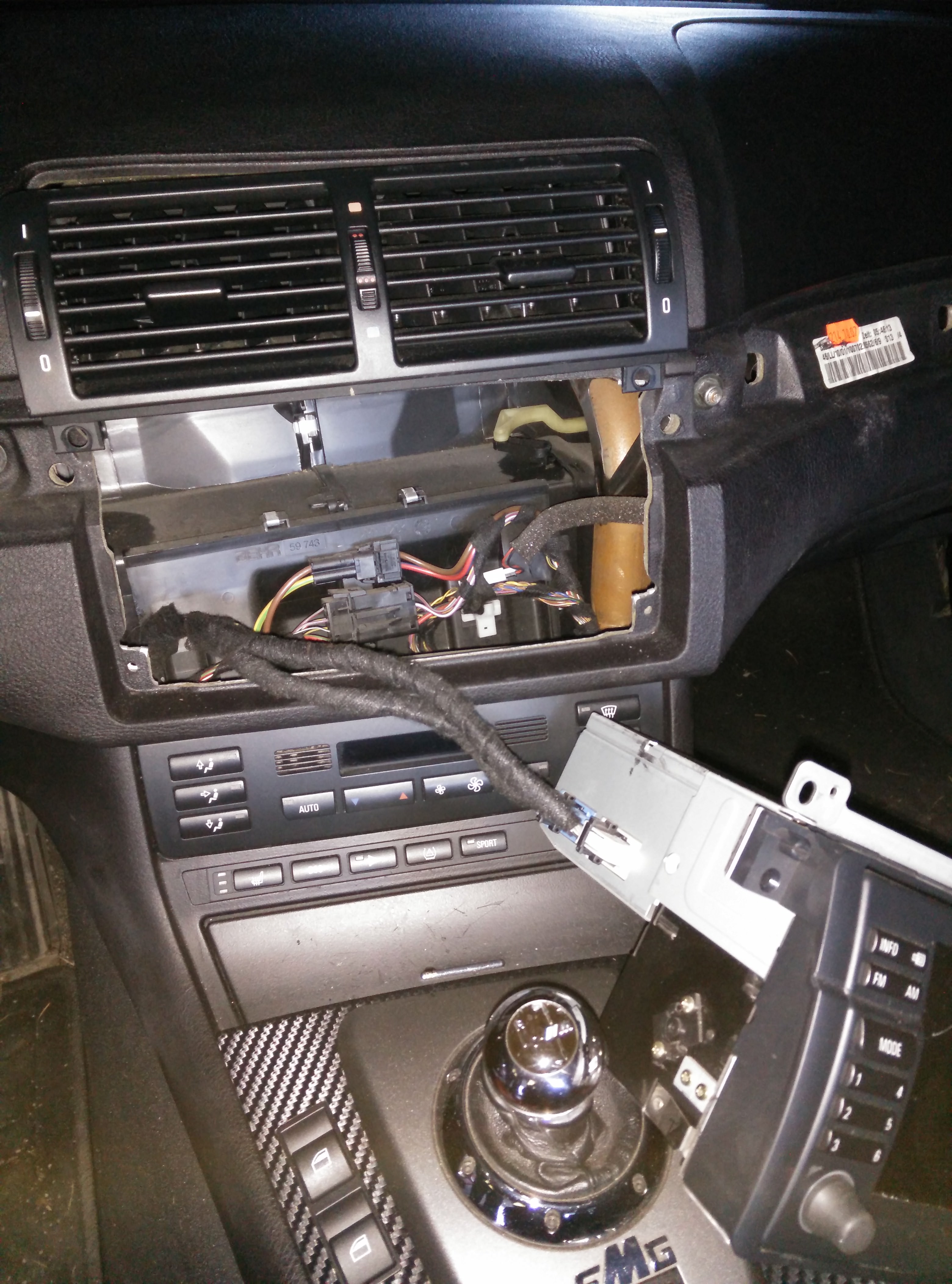 18 Clé outil demontage extraction autoradio GPS BMW 3 (E46)
