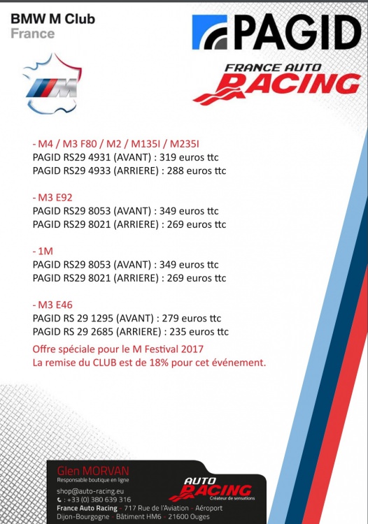 tarif Pagid France auto racing M fest.jpg