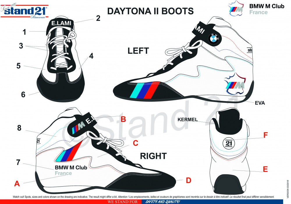 Bottines Daytona II Club M France Blanches.jpg