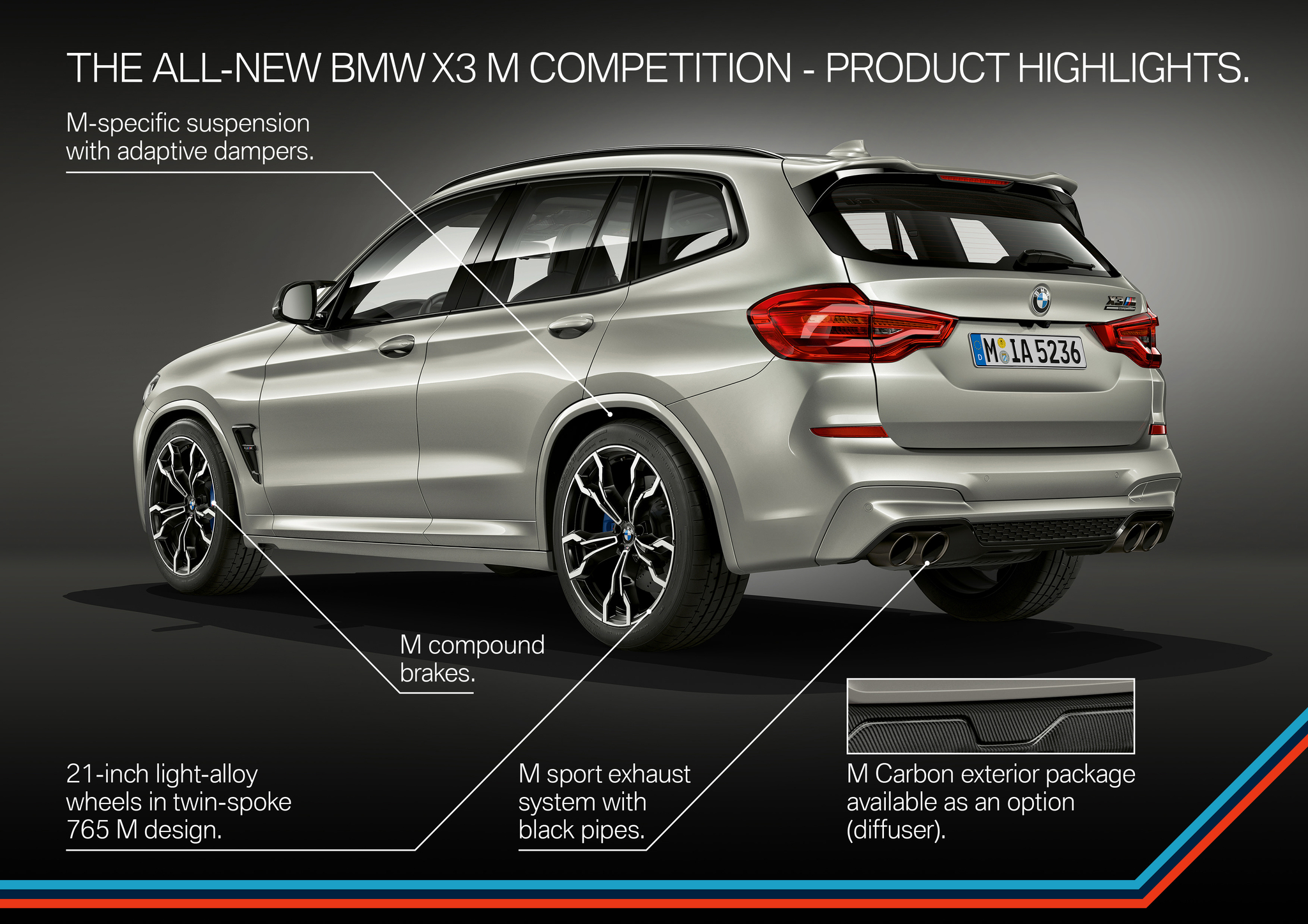 The all-new BMW X3 M Competition - Highlights (02/2019).