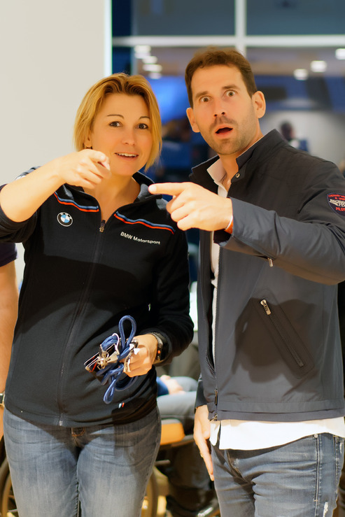 Mélanie Astles et Philippe Chatelet