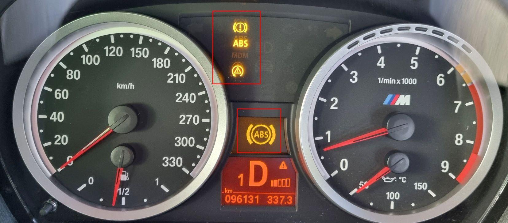 Capteur de roue avant ABS / émetteur d'impulsions DSC pour BMW Série 1 E81  E82 E87 E88