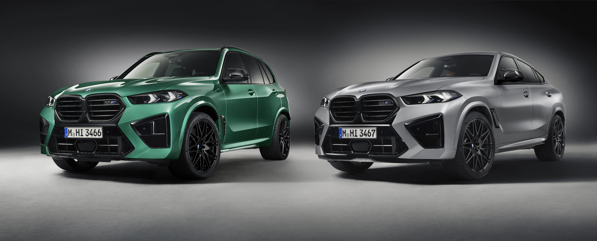 BMW X5 M Competition F95 et BMW X6 M Competition F96 - Studio