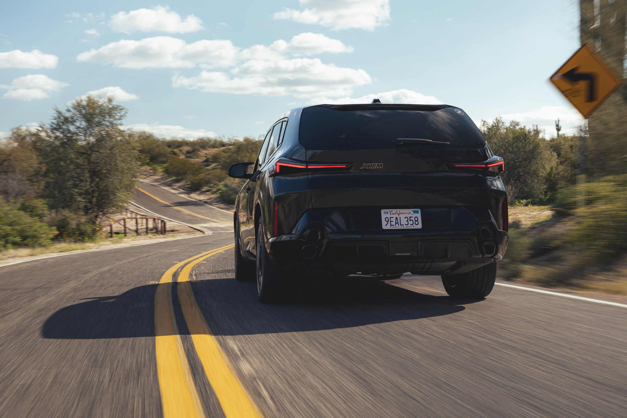 The first-ever BMW XM Black Sapphire Metallic - On Location